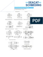 Dimensions and Weights for Anchor Chains and Fittings