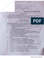 Kilosa Form 2 Mock Examination PDF