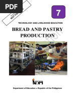 Bread and Pastry Production: Technology and Livelihood Education