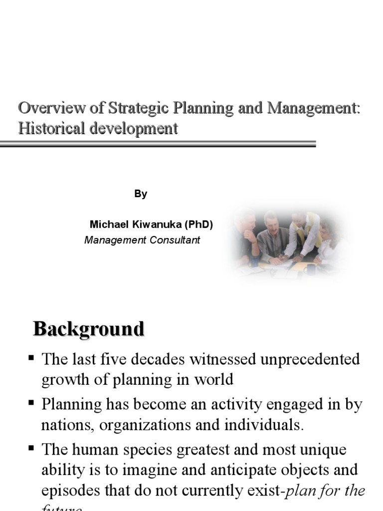 Strategic Planning Overview and Benefits | PDF | Strategic Planning ...