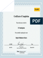 Certification Digital Multimeter Basics Cunningham