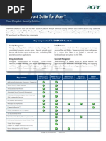 Acer Security Suite - EMBASSY TPM Solution Spec - v1.0