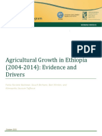 Agricultural Growth in Ethiopia (2004-2014) : Evidence and Drivers