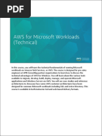 Microsoft Workloads in AWS