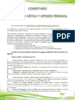 Valoración Crítica PDF