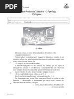 Ficha Av 3ºp Português Areal