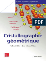 Cristallographie Geometrique Extrait Chapitre2