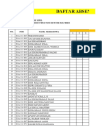 Absen Analisis Struktur Metode Matriks