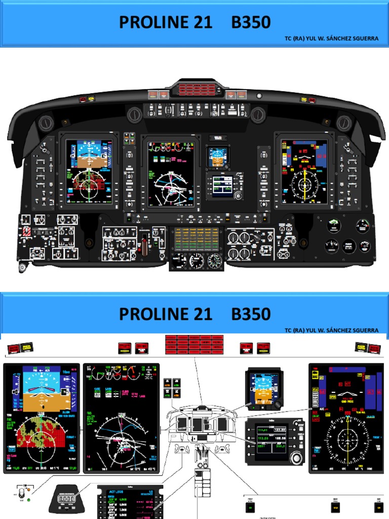 Aviónica Pro Line 21 en King Air B350 | PDF | Aviación | Instrumento de ...