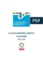 IVPlanGobiernoAbierto ES - 2020 2024 PDF