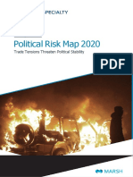 Political Risk Map 2020: Trade Tensions Threaten Political Stability