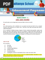 Air and Water: Basics Sheet - 4