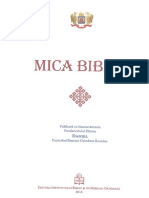 Mica Biblie PDF