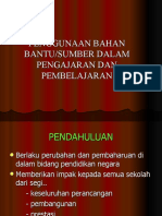 PENGGUNAAN BAHAN BANTU MENGAJAR DALAM PDP (1)