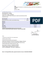 5 Network Solution Tax Invoice for 25Mb Plan