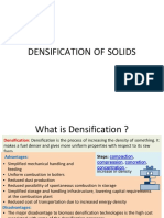 Densification of Solids