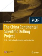 The China Continental Scientific Drilling Project CCSD-1 Well Drilling Engineering and Construction PDF