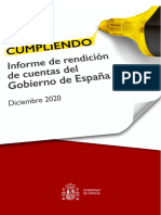 Informe Rendición de Cuentas Gobierno 2020