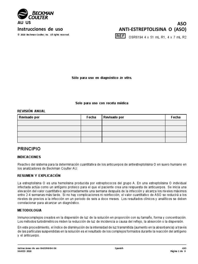 Aso Baosr6x9406 | PDF | Laboratorios | Calibración