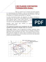 Método de Planos Cortantes