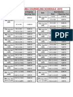 Mba Schedule