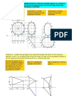 Incline The T.V. Till The Distance Between The End Projectors Is 30 MM Incline The F.V. Till The Major Axis Becomes Horizontal