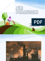 AIR Pollution: Presented By: Ashhadul Islam