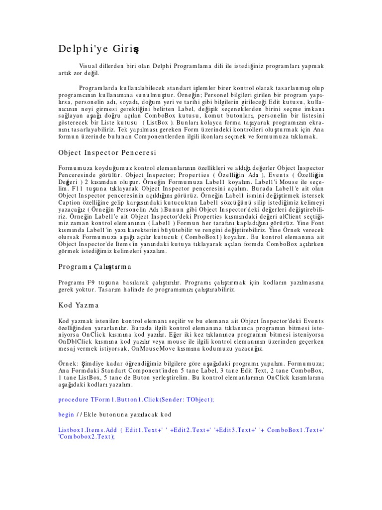 Delphi | PDF