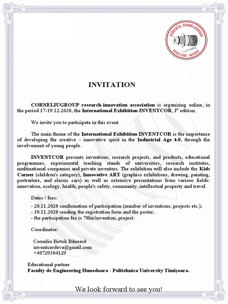 INVENTCOR 2020: Online Innovation Expo | PDF | Art
