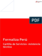 Cartilla de Asistencia Técnica a Ususarios Formaliza Perú