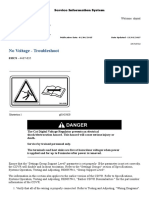 CAT - G3516H No Voltage - Troubleshoot PDF