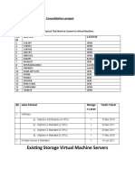 Maklumat Tambahan Projek Server Consolidation