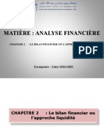 Chapitre 2 - Le Bilan Financier Ou L'approche Liquidité