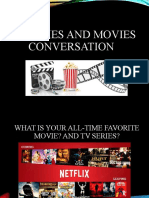 TV Series and Movies Conversation