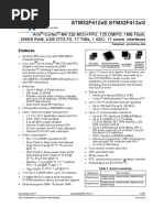 Stm32f412ce DS