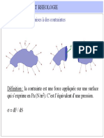 Contrainte Et Rheologie PDF