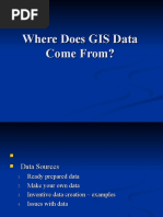 Where Does GIS Data Come From