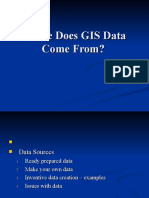 Where Does GIS Data Come From