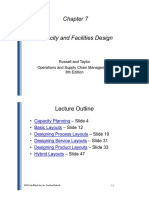 Ch07 - Capacity and Facilities Design