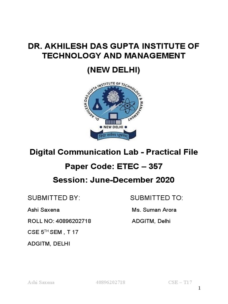 Dcomm File 123 PDF | PDF | Multiplexing | Sampling (Signal Processing)