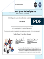 182858main V2 FE Certificate ISS
