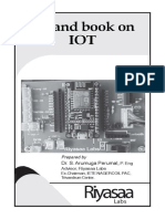 A Hand Book On IOT: Dr. S. Arumuga Perumal