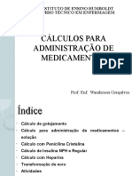 #Cálculo de Medicamentos