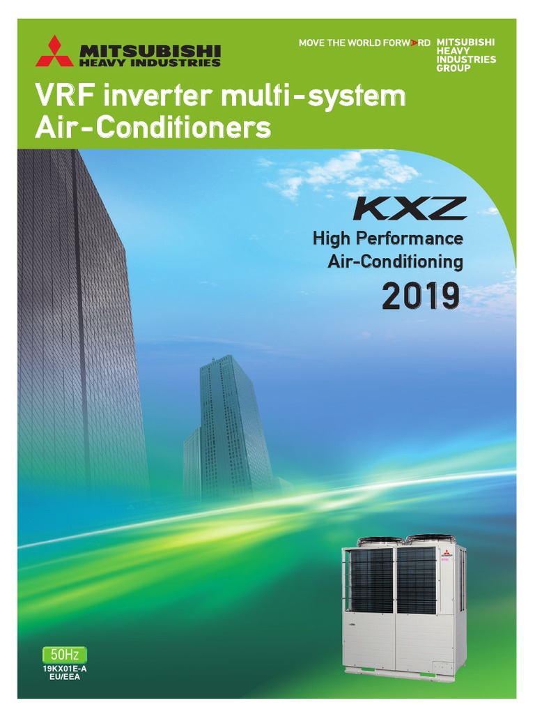 Mhi Brochure 2019 Pdf Air Conditioning Electric Motor