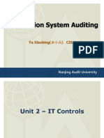 Information System Auditing: Yu Xiaobing (余小兵) CISA