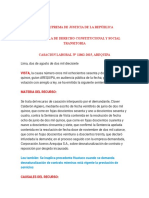 desnaturalizacion por incremento de trabajos de planta