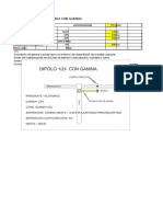 Calculo para Dipolo de Media Con Gamma