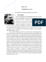 Nietzsche e a genealogia do bem e do mal