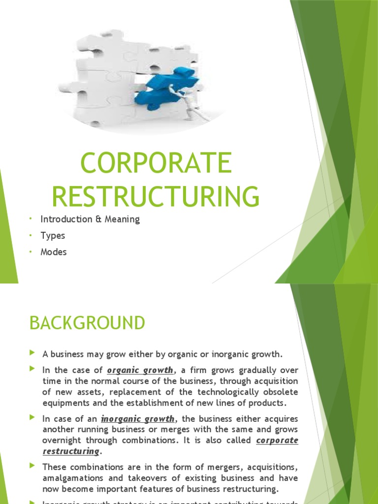 Corporate Restructuring | PDF | Takeover | Leveraged Buyout