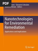 Nanotechnologies For Environmental Remediation-Giusy Lofrano, Giovanni Libralato, Jeanette Brown (Eds.)